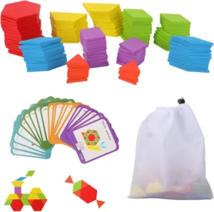 Goktvai Juego de organización de fichas para personas mayores