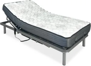 Cama eléctrica articulada Amuéblate con colchón viscoelástico