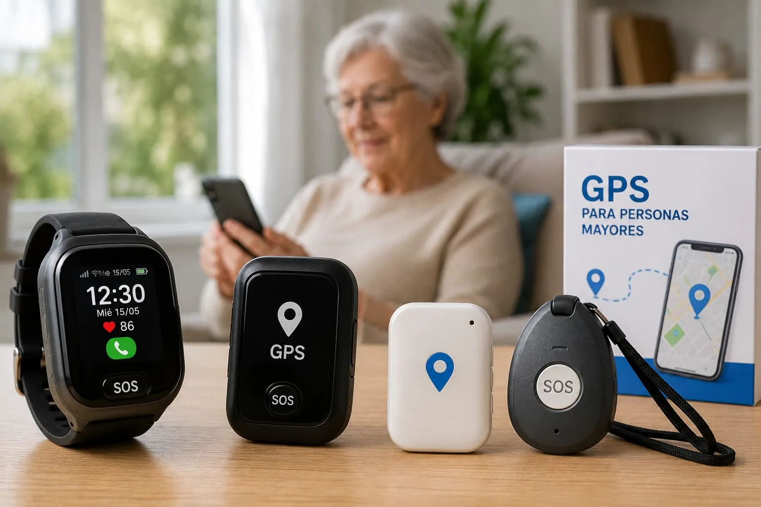 Mejores dispositivos GPS para localizar personas mayores (2026)