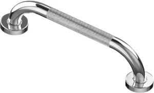 Howdah barra de apoyo de acero inoxidable cromado antideslizante