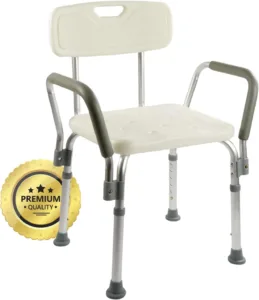 OrtoPrime silla de ducha con asiento extraíble