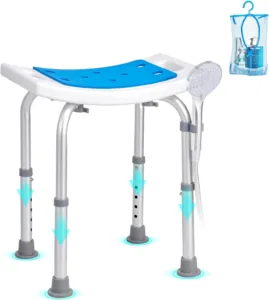 VEVOR taburete de ducha antideslizante ajustable