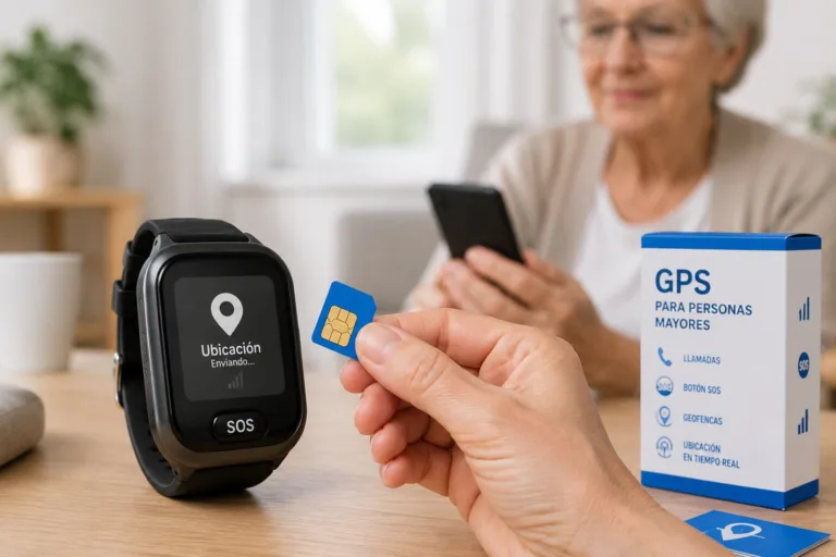 ¿Los GPS para personas mayores necesitan tarjeta SIM?