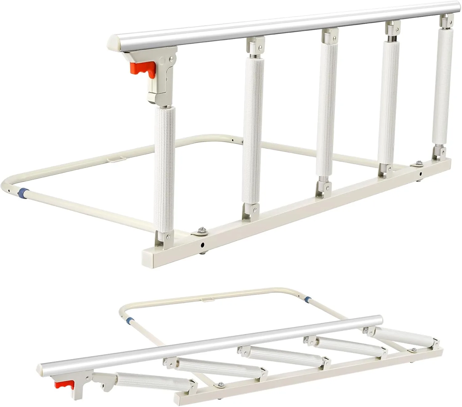 Mejores barandillas para cama para personas mayores (2026) 7 Ixdregan barandilla de seguridad para cama con base en U