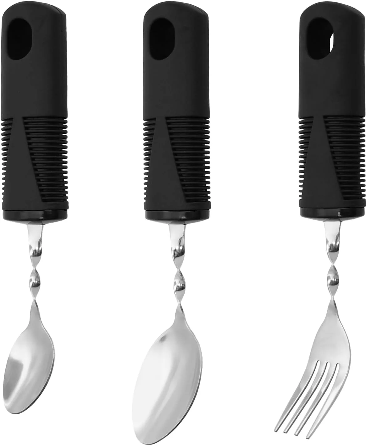 Mejores cubiertos adaptados para personas mayores (2026) 7 Cubiertos adaptados para Parkinson Goodneii