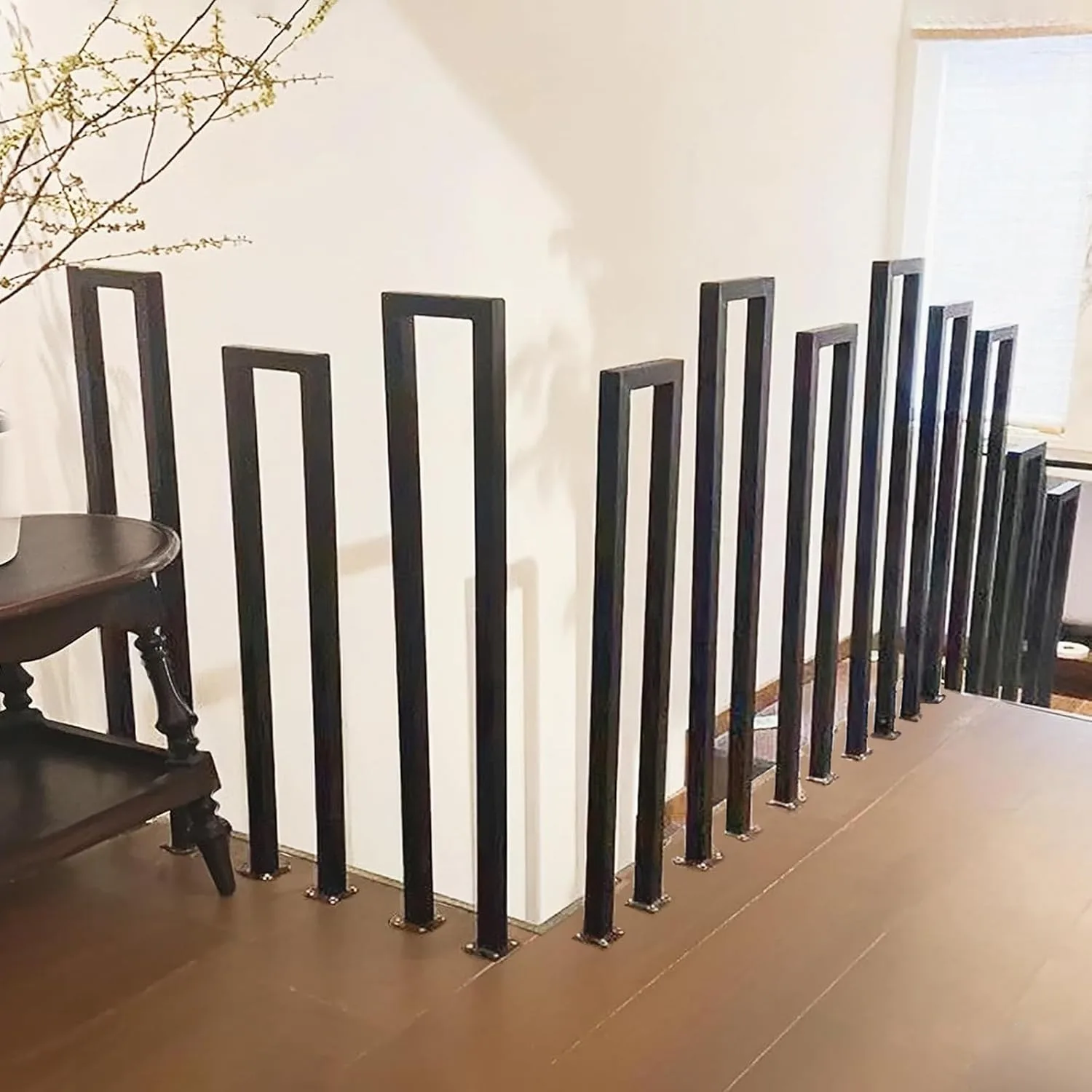 Mejores pasamanos para escaleras para personas mayores (2026) 3 Ogimeka barandilla de escalera en forma de U