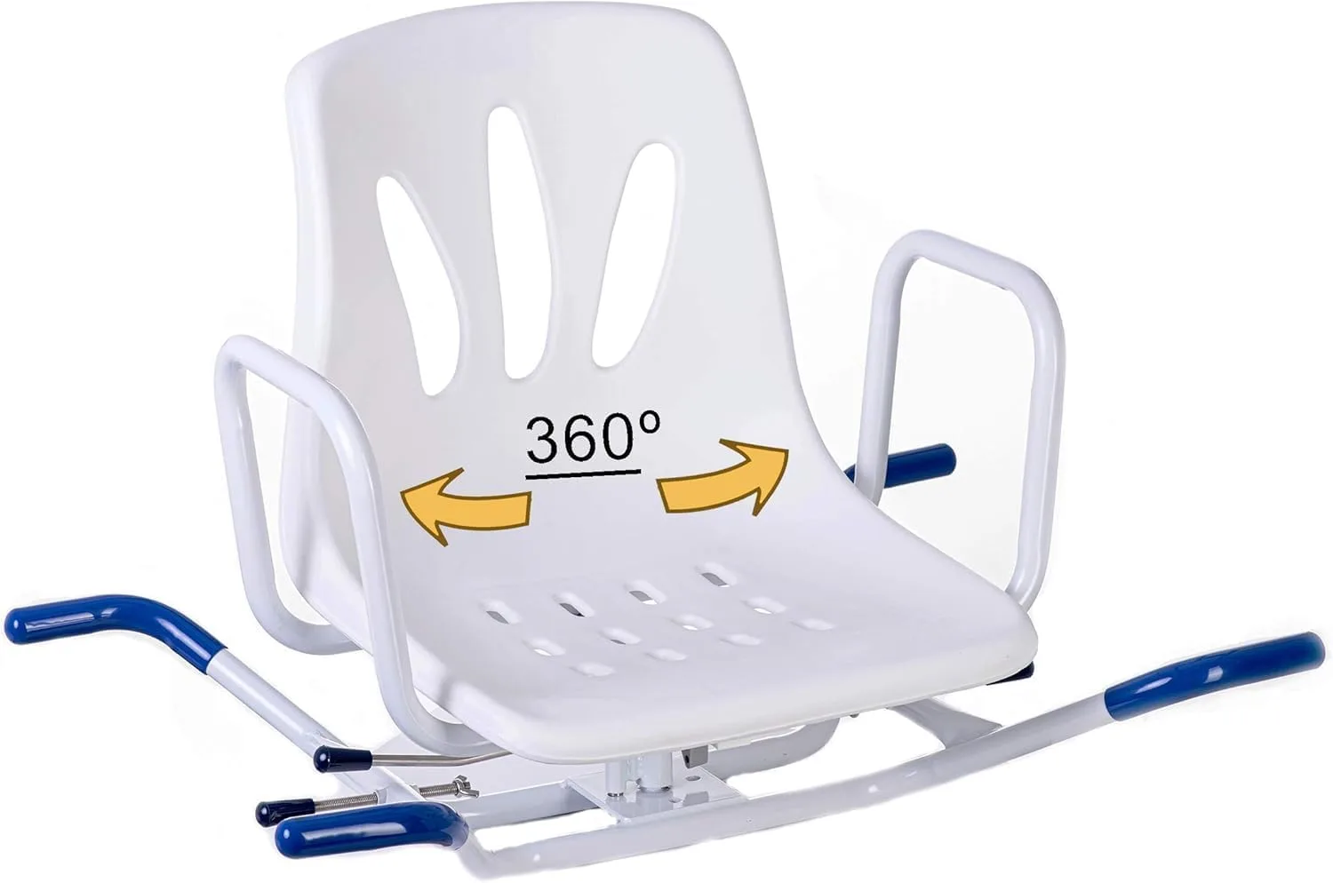 Mejores tablas de bañera para personas mayores (2026) 3 OrtoPrime asiento de bañera suspendido giratorio 360 grados